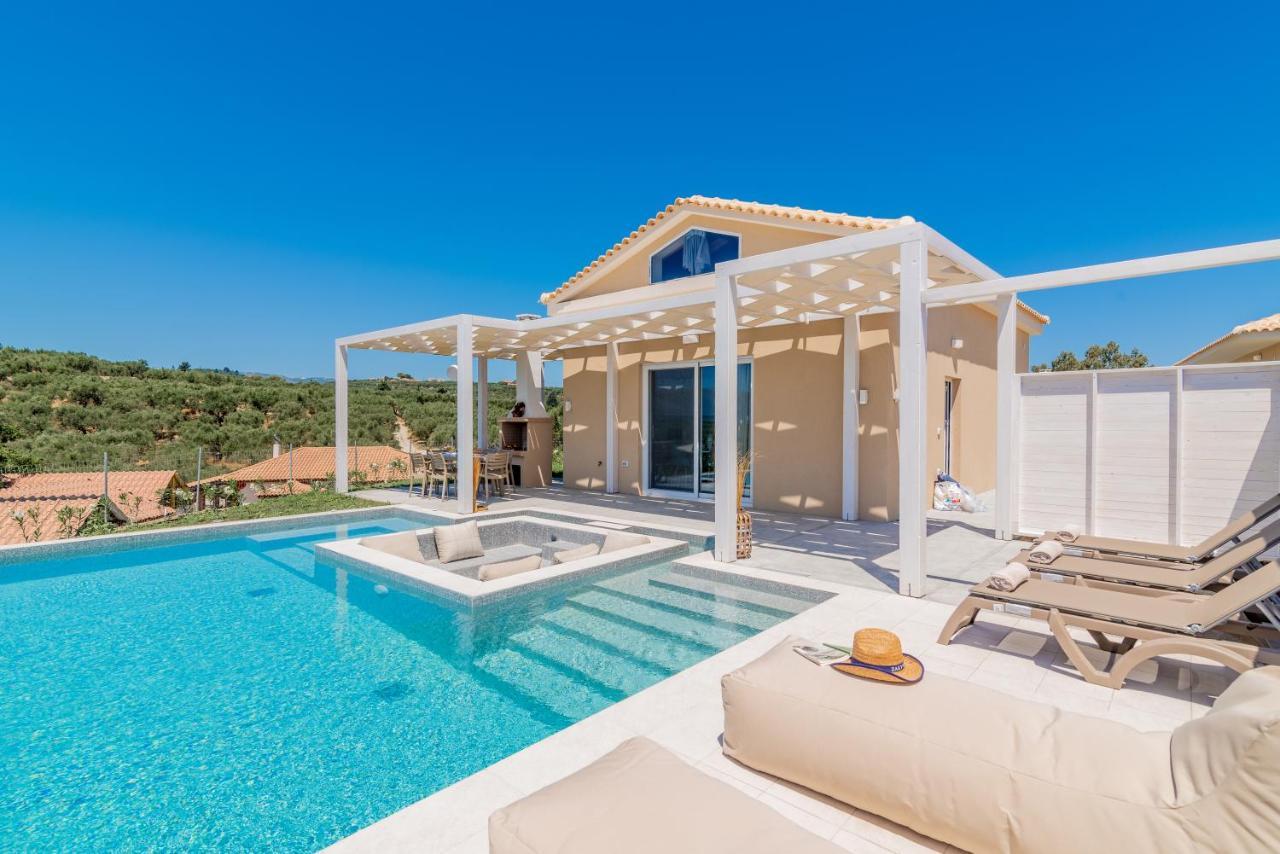 Spartakos Luxury Villa 1 Plános Buitenkant foto